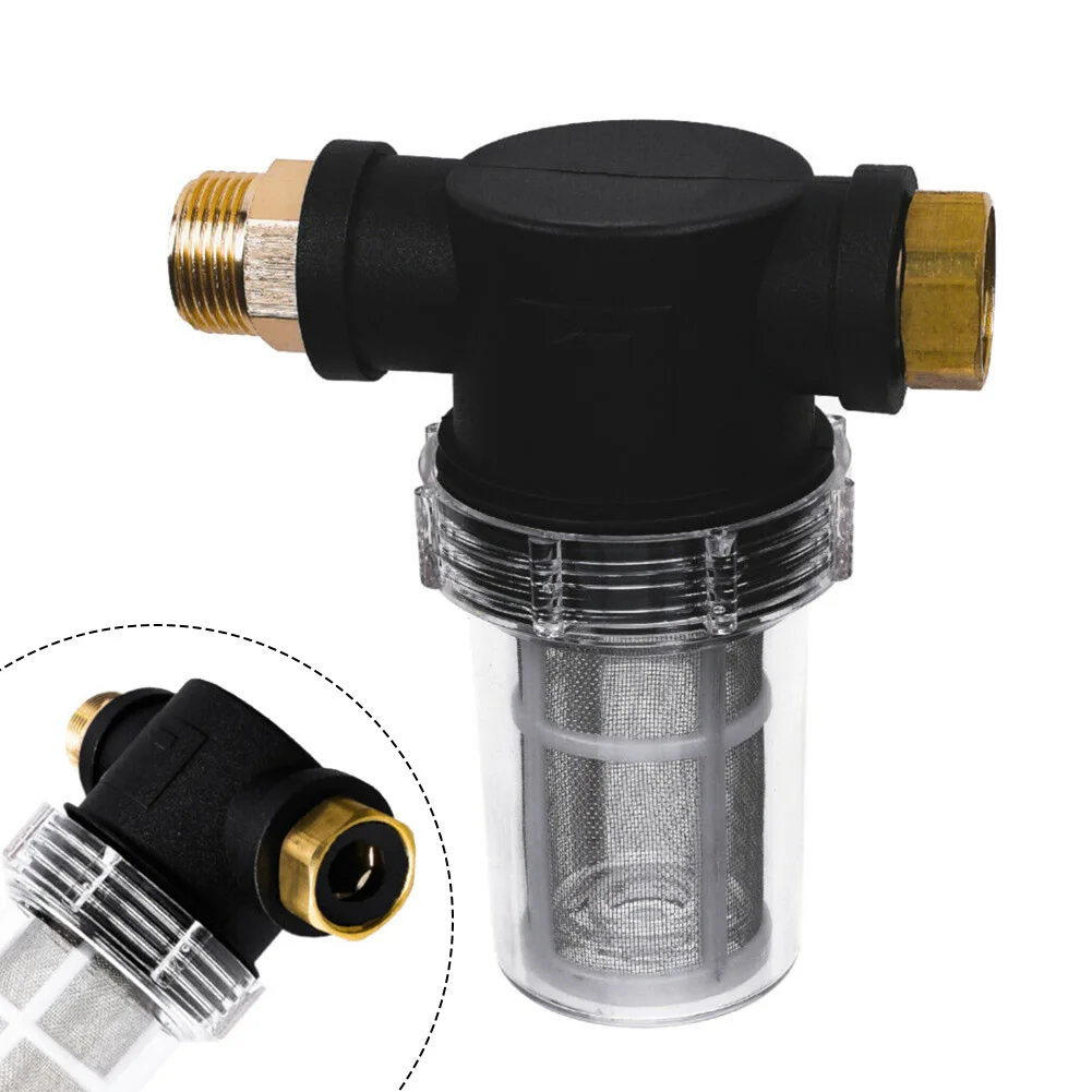 3/4 Inch Threaded Water Filter For For High Pressure Cleaner Applications Filters Out Sand Rust and Silt Particles