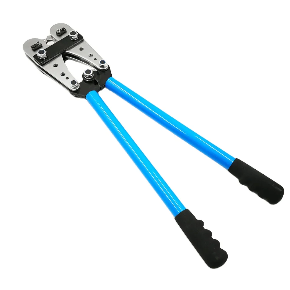 

Battery Cable Lug Terminal Crimper HX-150B Heavy Duty Non-Insulated Crimping Tool Pliers