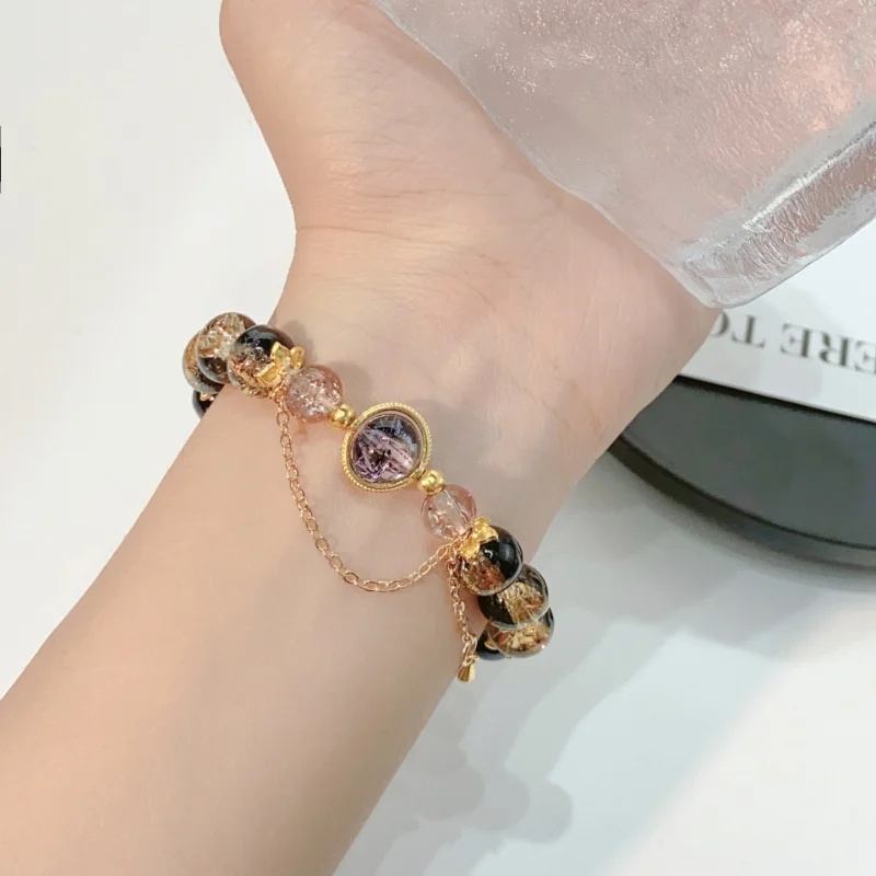 Chinesischen Stil Lotus Schmetterling Perlen Armbänder für Frauen Mode Grüne Perle Handgemachte Armbänder Exquisite Süße Schmuck Geschenke – Detail 19
