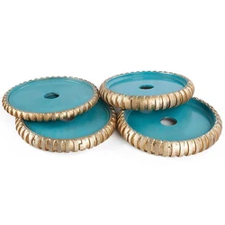 12 Inch 300mm Sintered Segment Hole 50mm Diamond Edging Grinding Wheel Roman Shape for Granite Stone