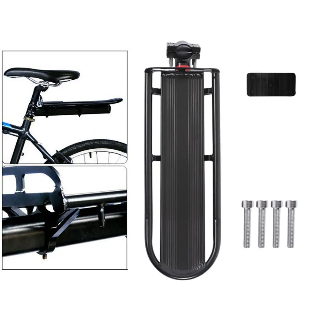 

Aluminum Alloy Bike Rear Rack Pannier Luggage Cargo Carrier Carrier Mount