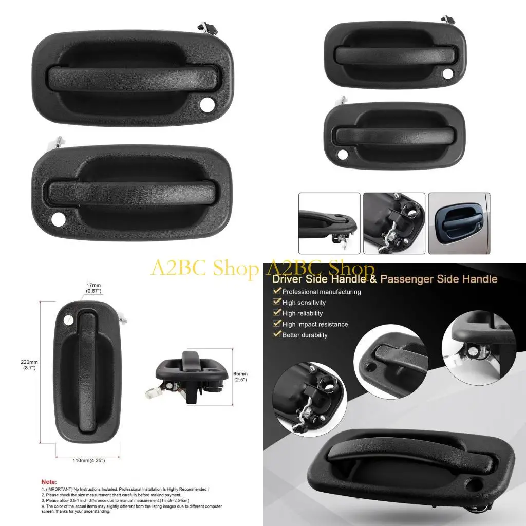 

A2BC Auto Driver Side Exterior Door Handle 15034985 15034986