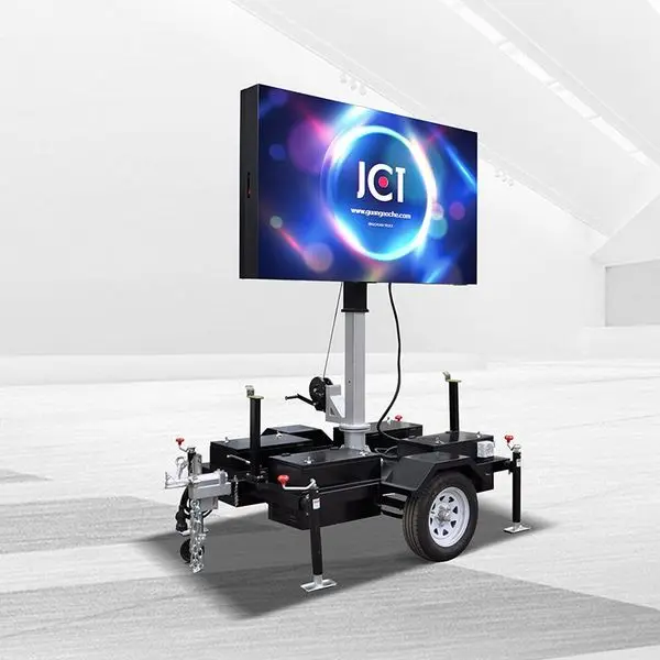 2025年プロモーション用3平方メートル屋外モバイル広告ビルボードトレーラー小型デジタル販売トレーラーサービス機器