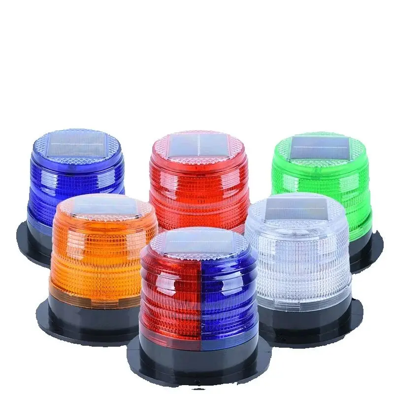 Solar warning light Magnetic boat signal light Traffic construction flash Night fishing boat rvs marine boat yacht accessories