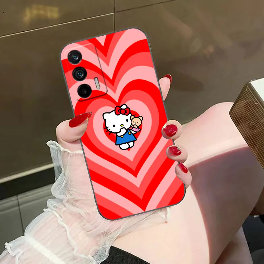 Hello Kitty Kuromi Pachacco Phone Case For OPPO REALME GT NEO 2 Master NARZO 50I 50A 50 Pro X50 C65 C55 C53 C35 C33 C30S Case