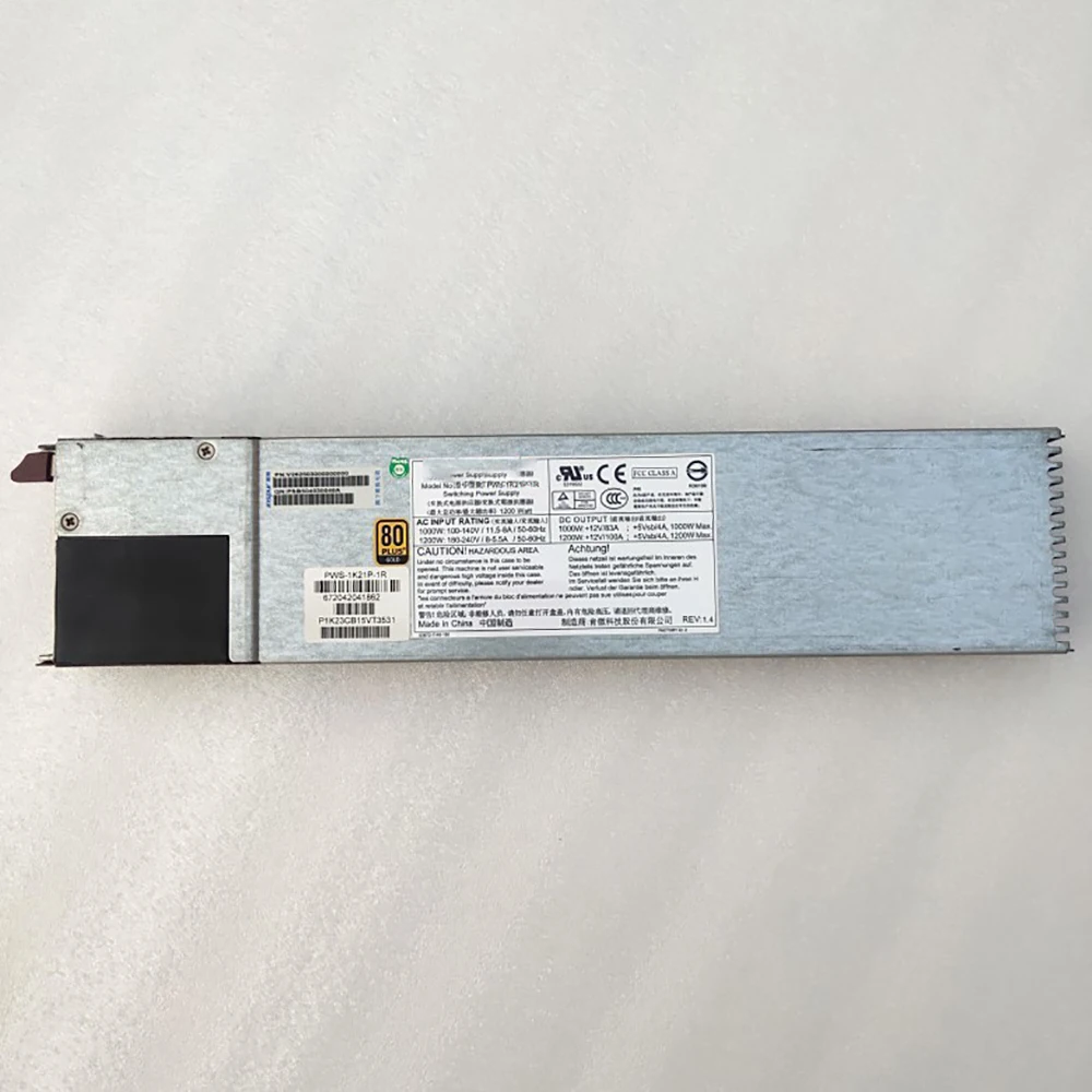 100% Working Desktop PWS-1K21P-1R 1200W Power Supply Full Test