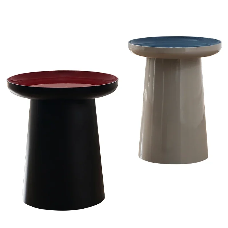 

Light luxury side several living room sofa side shelf simple modern paint small coffee table large corner several