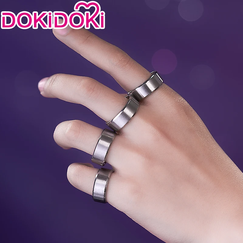 IN STOCK Kafka Rings Earrings Game Honkai: Star Rail Cosplay DokiDoki Kafka Glasses Cosplay Accessories Kafka Props Halloween