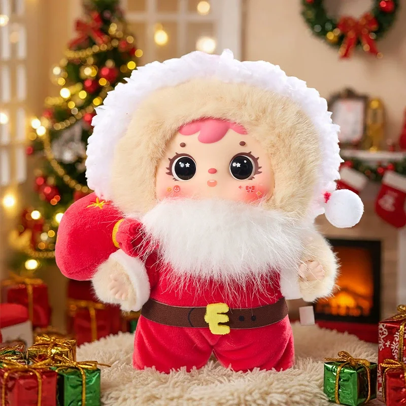 Nuovo MINISO Samuel Joyful Notte Di Natale Peluche Cieco Scatola Bambola Carino Figura Bambola Sorpresa Regali Di Natale Vacanza Cieco Scatola Giocattoli