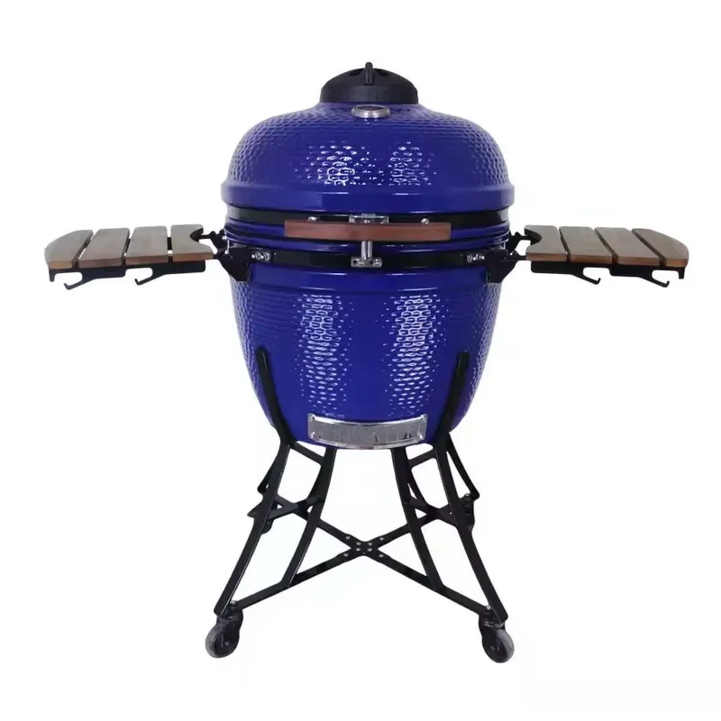 16 Inches Outdoor Mini Camping Barbecue BBQ Ceramic Tiles Grill Kamado Stove Charcoal Grills for All Models