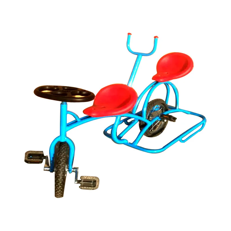 Parent-child ice bike patented product dual-power amusement equipment