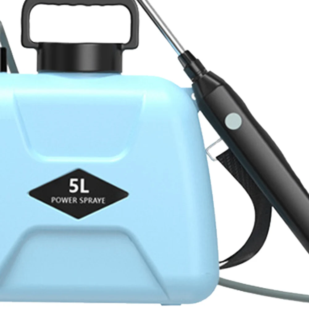 5L التلقائي مصنع مستر USB قابلة للشحن يده البخاخ زجاجة 2 طرق مقبض تلسكوبي 360 الدورية فوهة لوازم الحدائق #5