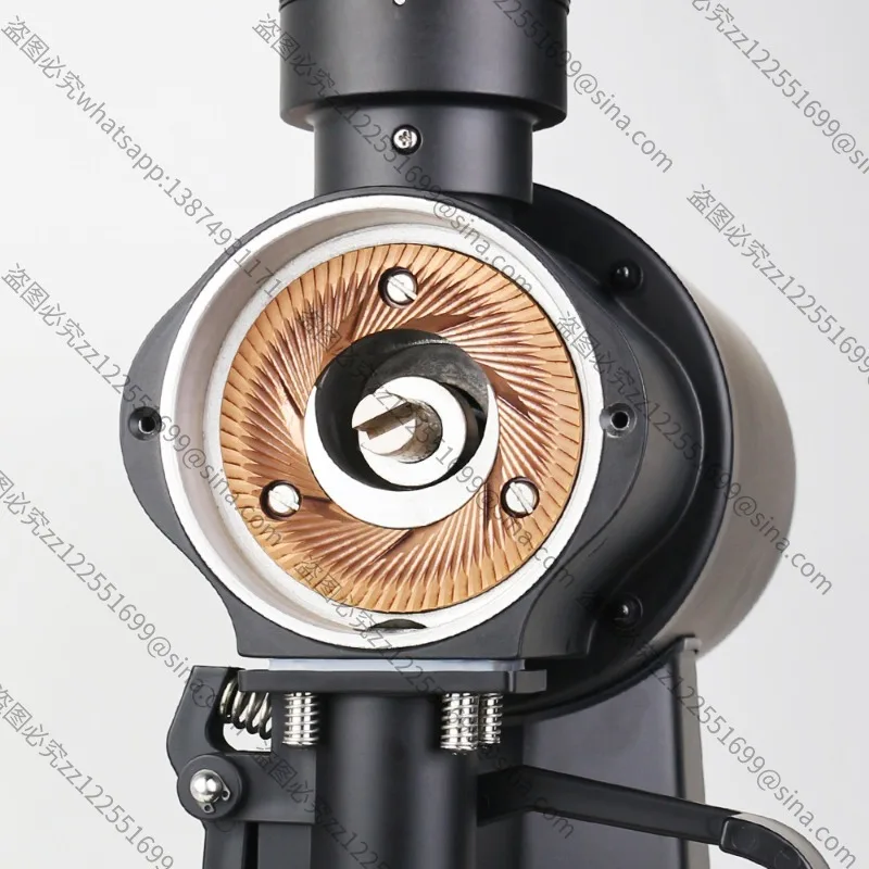 

Suitable for Commercial Hand-punching Italian Dual-purpose Electric Titanium Alloy Flat Knife 98MM Coffee Bean SOE Grinding