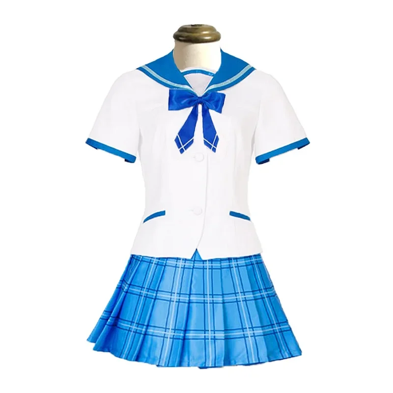 Unisex Anime Cos Himeragi Yukina Cosplay Costumes Outfit Halloween Christmas Uniform Suits