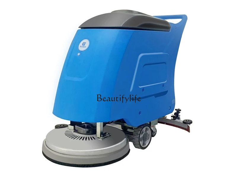 

Industrial hand-push washing machine Supermarket station Airport brushing machine