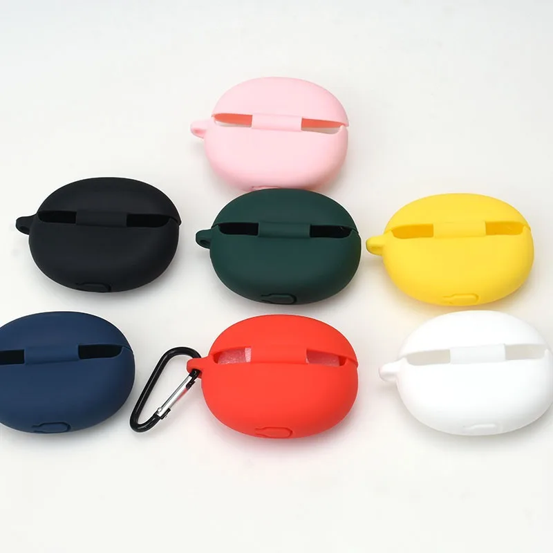 1/2PCS For OPPO Enco Free 2 TWS Earphone Silicone Case Wireless 5.2 Earbuds 3 Mic Call Noise Cancellation IP54 Protective Cover