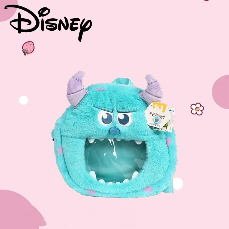 Disney Lots O Huggin Bear Mädchen Polyester Plüsch Transparent Rucksack Schmerz Pack Große Kapazität Weihnachten Halloween Festival Geschenk