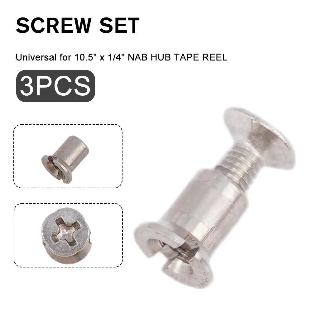 3 X Screw Set NAB HUB 1/4