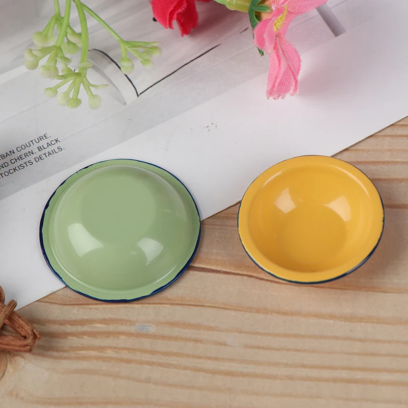 

Hot New Dollhouse! 1/12 Dollhouse Miniature Retro Mini Soup Pots Kitchen Accessories Toys