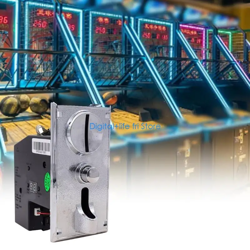 E06D Multiple Denomination Programmable Coin Acceptor Mechanism For Arcades Machines