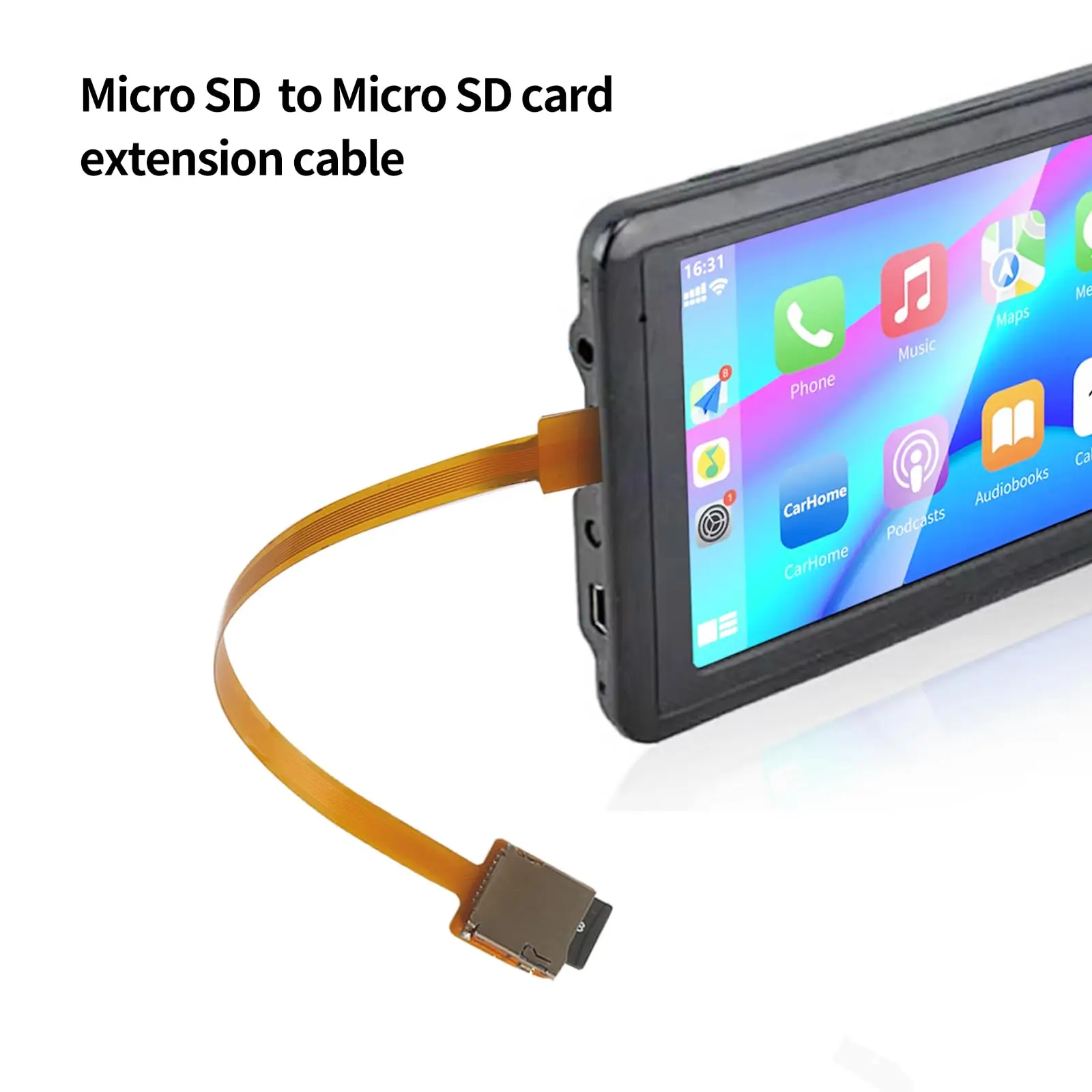 14-20cm-マイクロsdカード-マイクロsdカード延長ケーブル-gps、3dプリンター、raspberry-pi、テレビ、dvd、sdxc用のtfカード