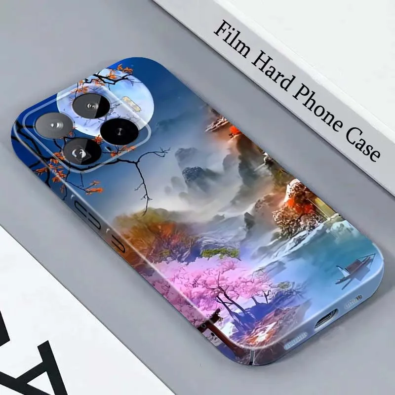 Funda rígida para teléfono Moonlit Mountain River Boat For Honor Play Magic 8 7 6 X9d X9c X9 X8b X8A X8 500 200 X50 X60 Lite GT Pro