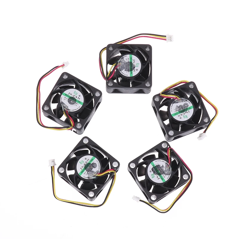 1/3/5 SZT. Miniaturowy Cichy Wentylator DC12V 0.11A 3-pinowy 30x30x15mm Kwadratowy Wentylator Chłodzący do Serwerów Akcesoria DIY
