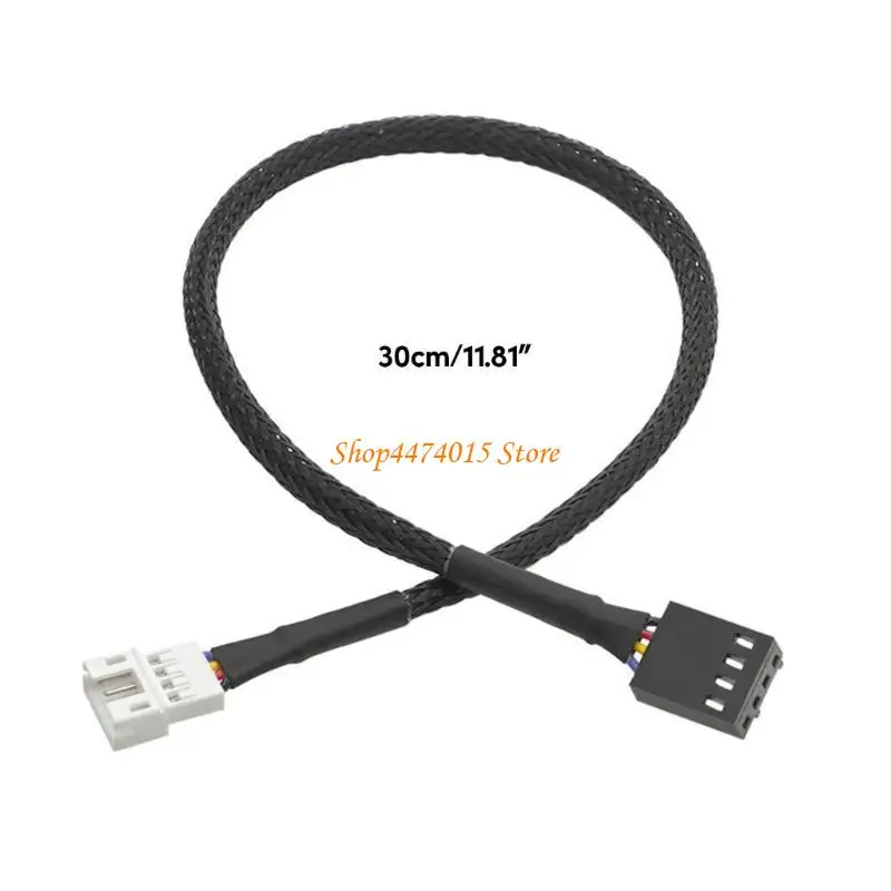 K1AA CPU 4PIN 팬 대 그래픽 카드 4 핀 팬 어댑터 케이블 컴퓨터 마더 보드