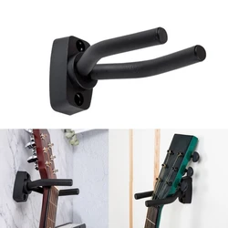 Wall Mount Guitar Hanger Hook Metal Covered Soft Sponge Coat Guitar Neck Holder Stand for Bass Violin Mandolin Ukulele