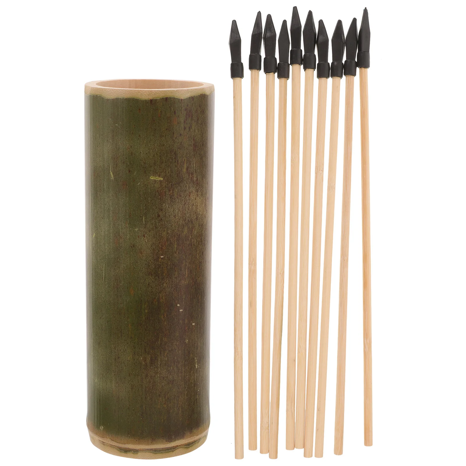 

Suite Bamboo Pot Throwing Game Child Outdoor Toys for Kids Washers Toss and Arrow