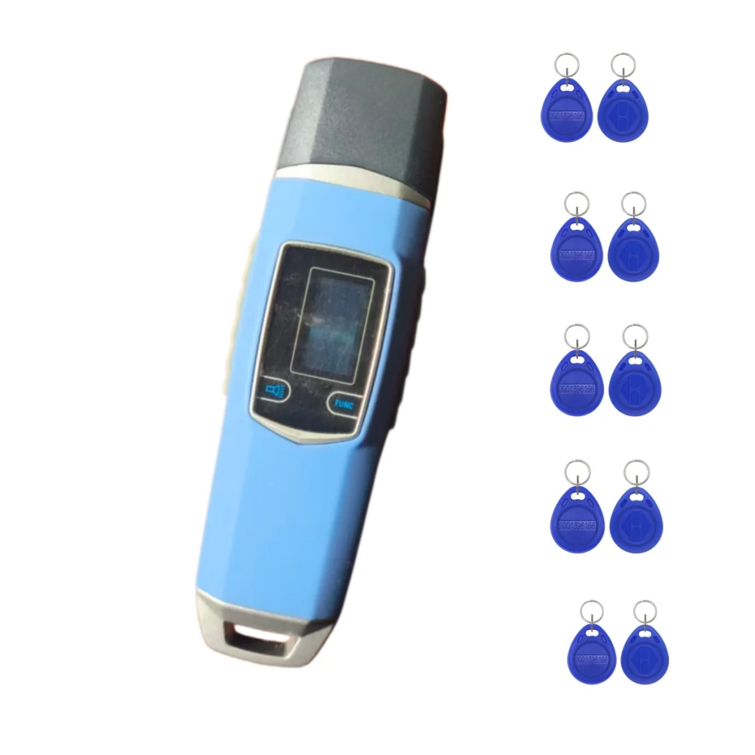 Patrol Recorder Guard Tour System IP67 Free Software Professional Guard Monitoring Attendance System with 10 Tag RFID