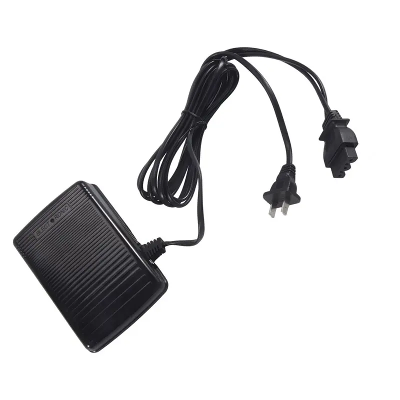 

Sewing Machine Foot Pedal Power Cord Replacement For Singer, D Shape Plug For Singer 4452 4443 4432 4423 150S US Plug-[A22I Stor