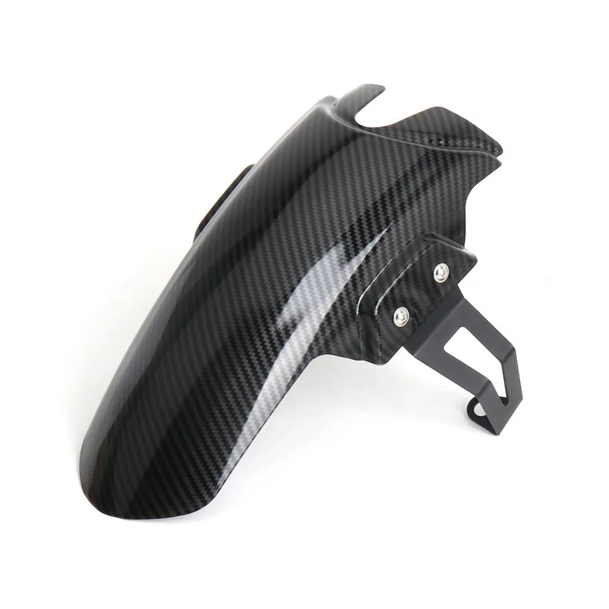 Motorcycle Front Wheel Mudguard Mud Guard Fender with Bracket for Moto Guzzi V100 Mandello S V100 2022 2023(Carbon )