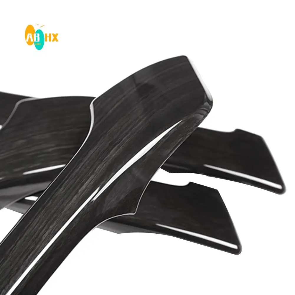 

ABHX-4 шт., накладка на внутреннюю дверную ручку автомобиля для Toyota Land Cruiser Prado FJ150 150 2010-2018, аксессуары из черного дерева