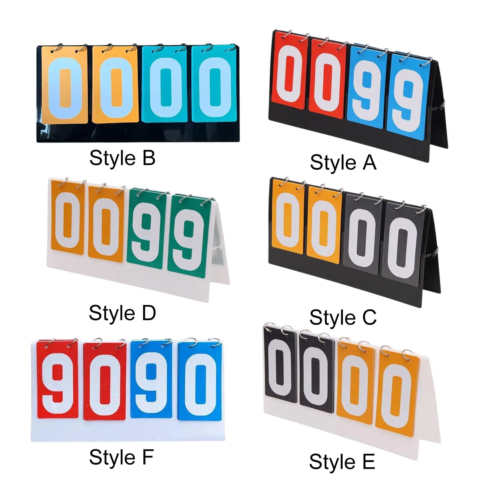 スポーツスコアボード フリッパーアクセサリー バドミントンスコアボード バスケットボール用 屋内屋外スポーツ サッカー 野球 マルチスポーツ