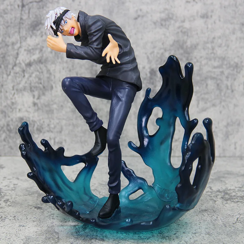 2024 New 23cm Jujutsu Kaisen Satoru Gojo 5 T 5 Anime Action Figure Pvc Collectible Model Toys Ornaments Desktop Gifts