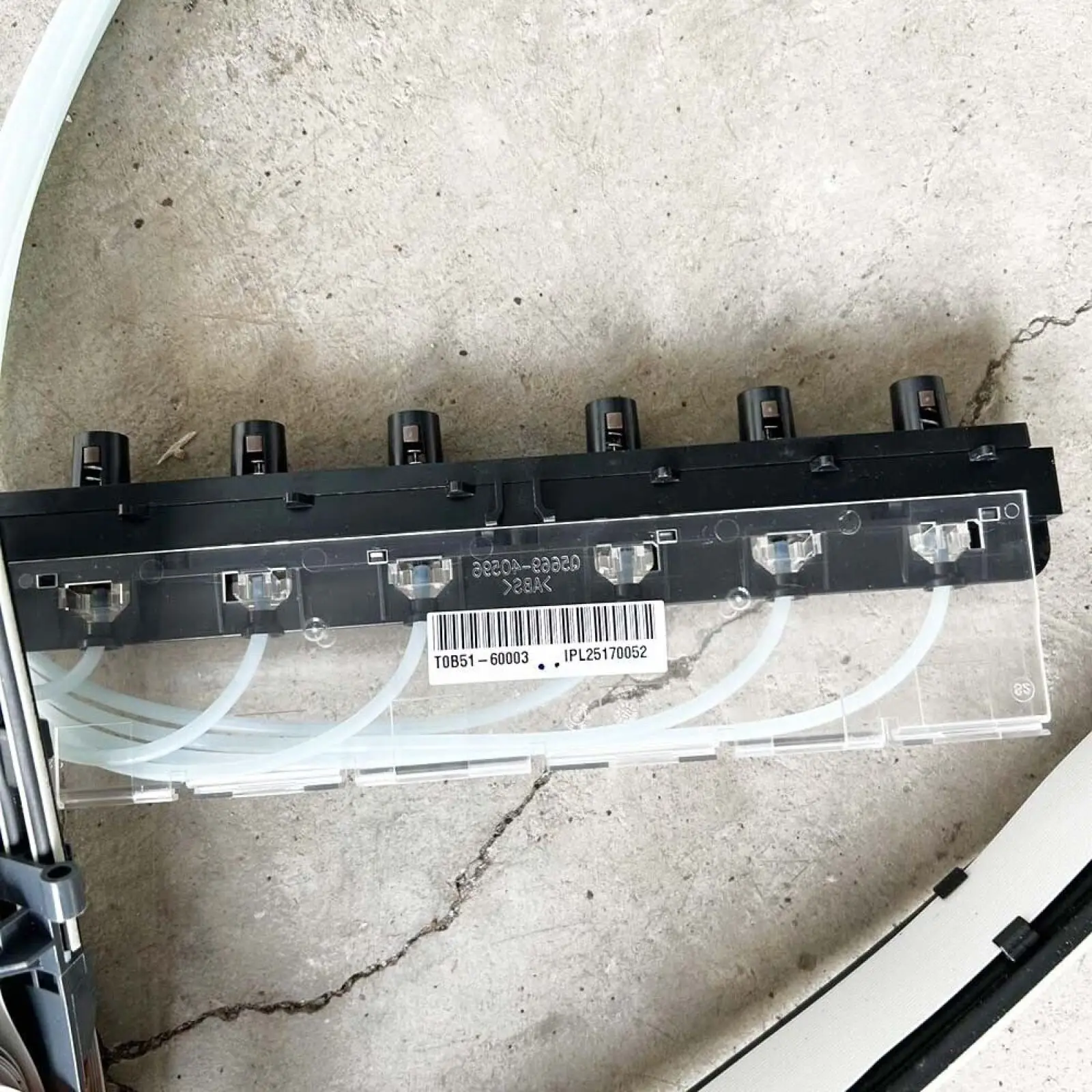 أنابيب إمداد الحبر Z5600 24-IN T0B51-60003 تناسب أجزاء طابعة HP Designjet