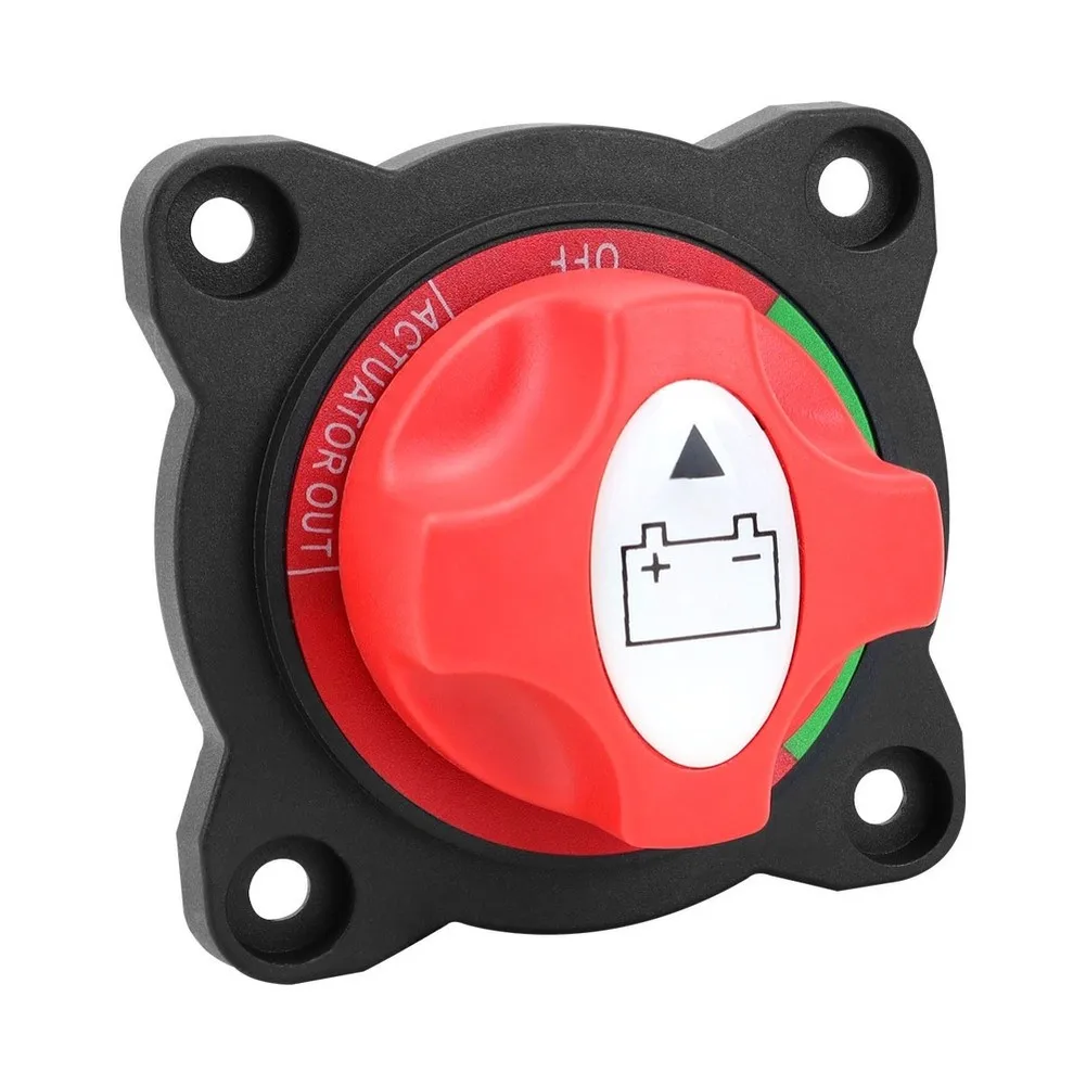 12V-48V 300A Battery Isolation Switch with Locking Function for Car Boat RV Motorcycle Electrical System  12V-48V