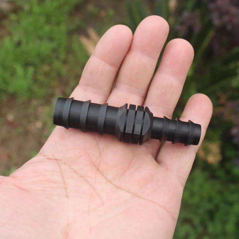 14Pcs Φ16/20 Pipe Barbed Straight Fittings Micro Drip Irrigation 1/2'' 3/4