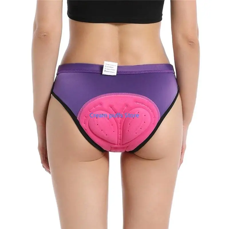 50LE Comfortable Exercise Underwear for Women Moisture Wicking Athletic Pnaties for Cycling Running and Outdoor Activities