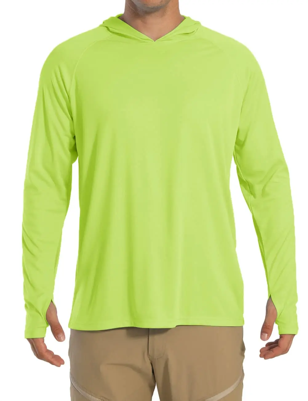 TACVASEN Sun Protection T-Shirts Mens Long Sleeve Hoodie Casual UV-Proof T-Shirts Breathable Lightweight Quick Dry T-Shirts Male
