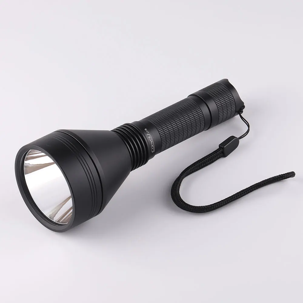 Convoy L21B Flashlight KR CSLNM1.23 Red light 12 Groups High Power Torch 21700 Flash Light Long Range Linterna Led Camping Lamp