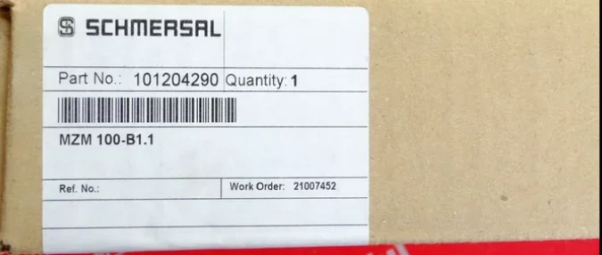 New SCHMERSAL security switch MZM 100-B1.1 101204290