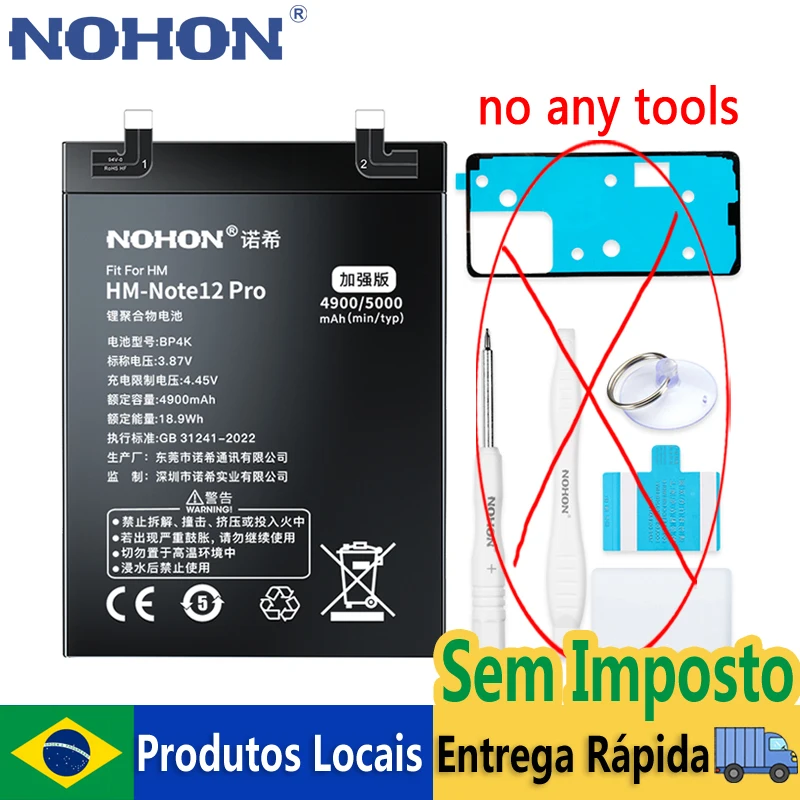 nohon-bp4k-bm4y-bn55-bn57-Аккумулятор-для-xiaomi-redmi-note-12-pro-8-9-9s-10-7-6-5-4x-11-8t-10s-11e-11t-12t-poco-x3-nfc-f1-f2-f3-x5