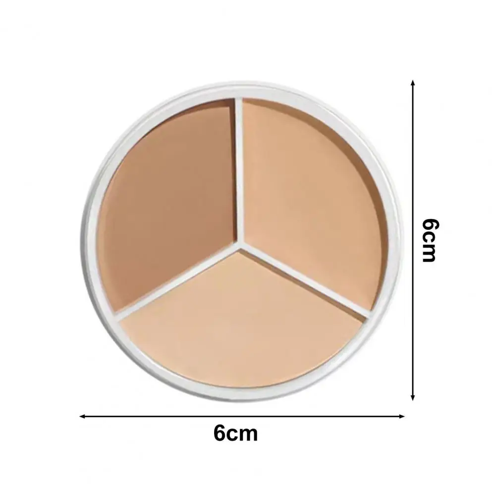 Waterproof Concealer for Dark Circles Long-lasting 3-in-1 Concealer Cream for Dark Circles Acne Marks Dullness for Spot