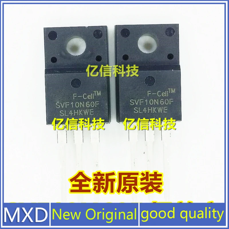 5Pcs/Lot New Original One-stop TO-220F Of SVF10N60F 600V10A LCD FET n-channel In Stock Good Quality