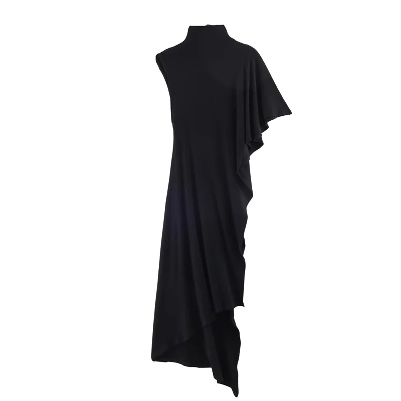 2026 Summer New Asymmetrical Ruched Top, Fashionable and Unique Style