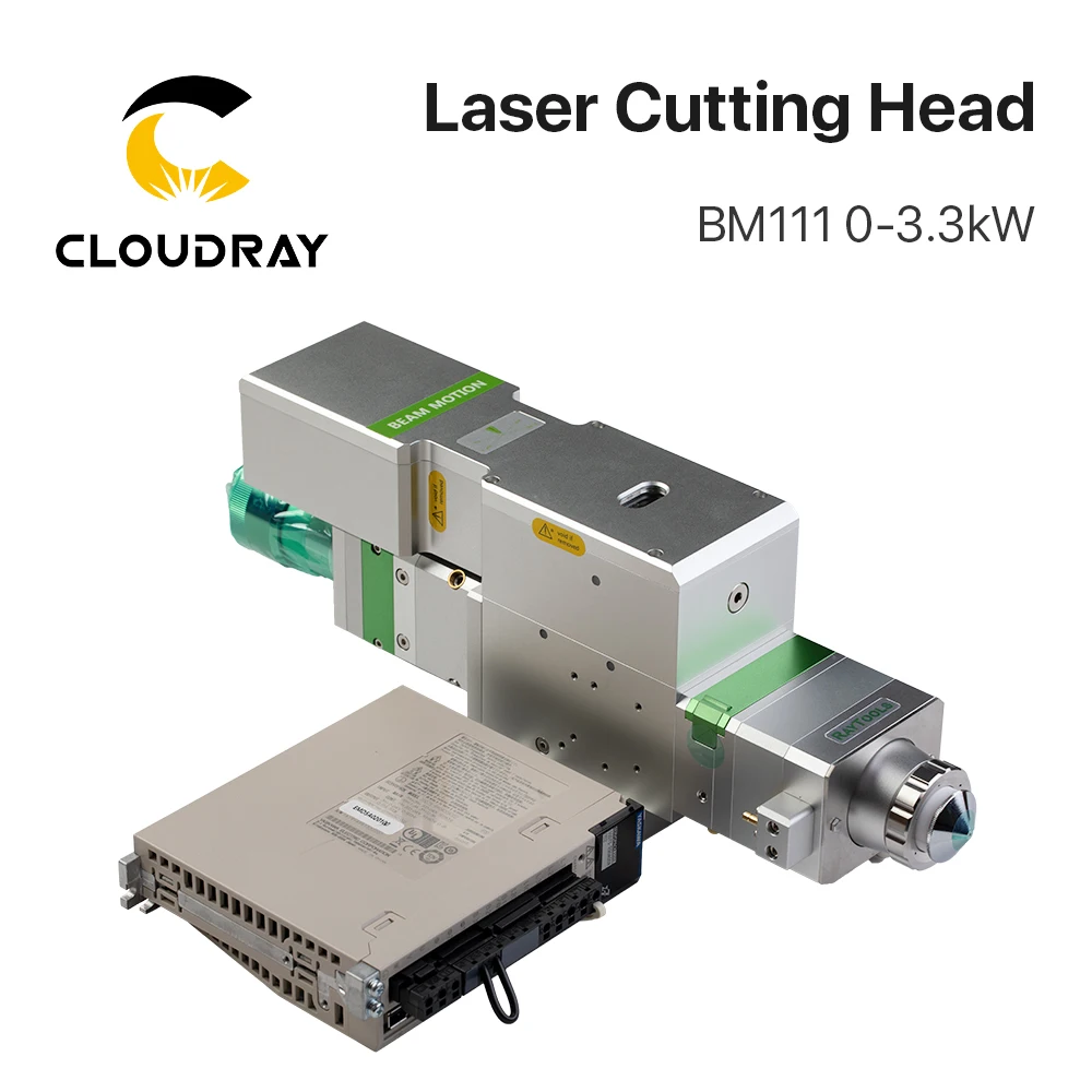 Raytools BM111 0-3.3kWオートフォーカス繊維レーザー切断ヘッド金属切削用