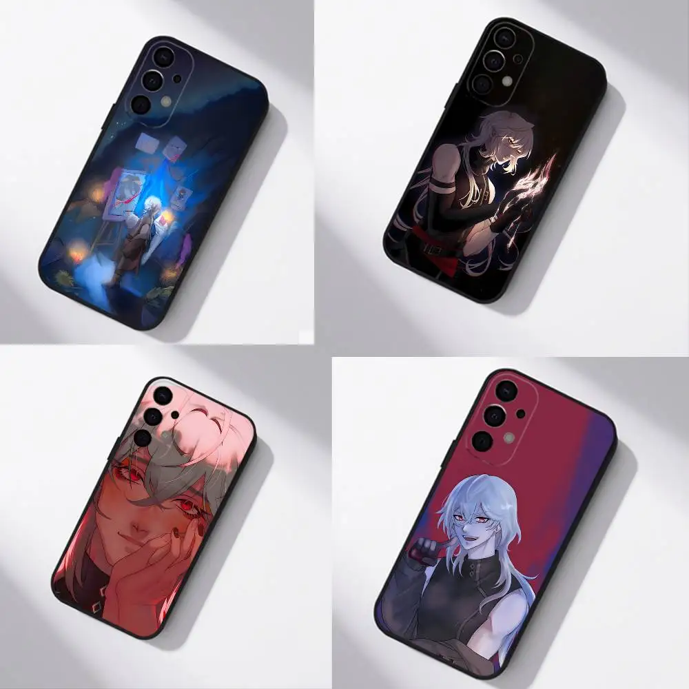 

Game D-Date With Death M-Mangas Shockproof Phone Case For Samsung S25,S24,S21,S22,S23,S30,Ultra,S20,Plus,Fe,Lite,5G Black Cover