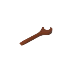 Gobricks GDS-90068 Minifig Utensil Tool Spanner Wrench / Screwdriver compatible with lego 4006 Assembles Building Blocks